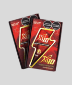 X10 Natural Supplement - Chontaduro, Guarana, and Borojó Blend | 15ml Sachets (7-Pack)