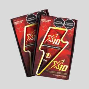 X10 Natural Supplement - Chontaduro, Guarana, and Borojó Blend | 15ml Sachets (7-Pack)